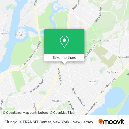 Mapa de Eltingville TRANSIT Center
