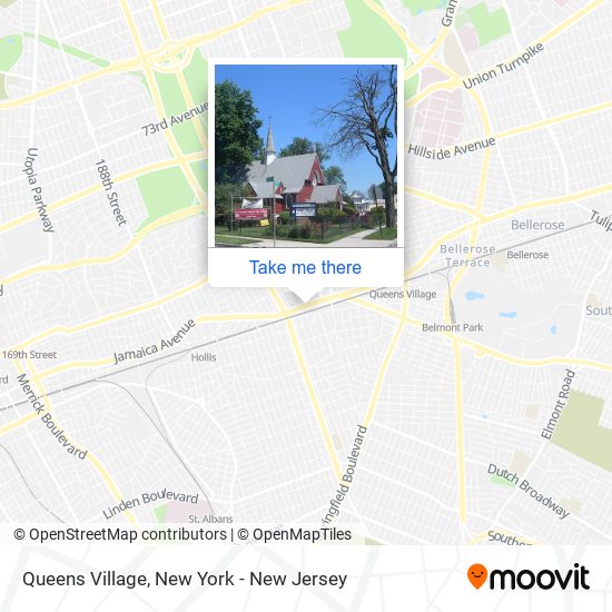 Mapa de Queens Village