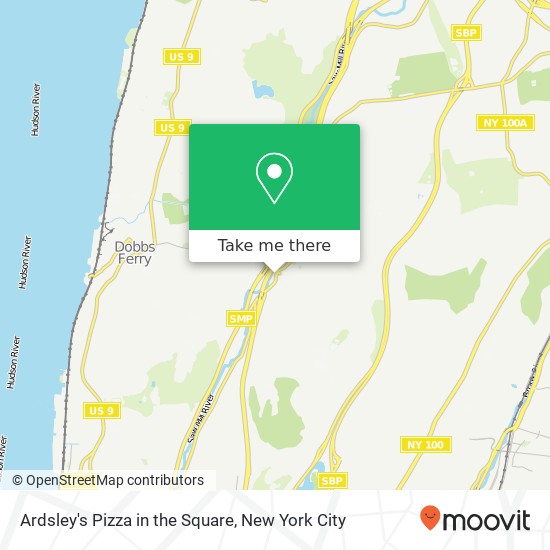 Mapa de Ardsley's Pizza in the Square