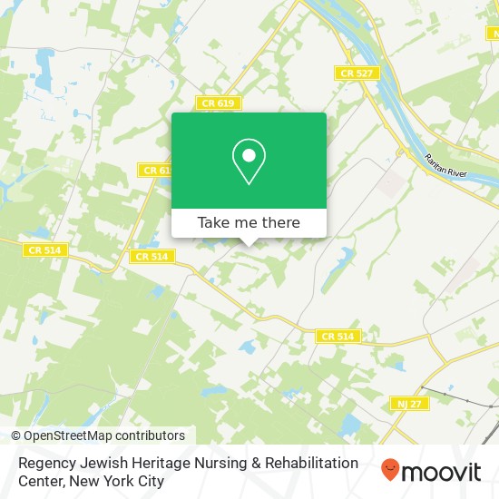 Regency Jewish Heritage Nursing & Rehabilitation Center map