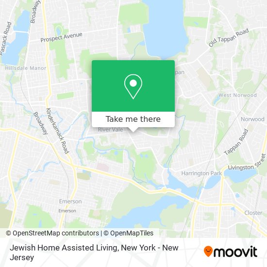 Mapa de Jewish Home Assisted Living