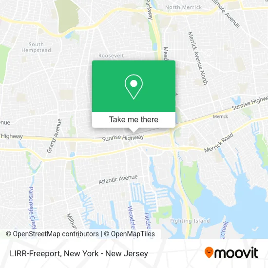 LIRR-Freeport map