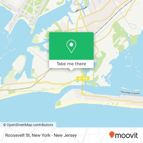 Mapa de Roosevelt St