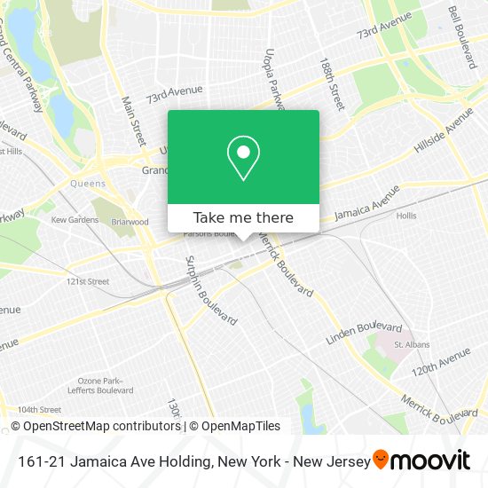 161-21 Jamaica Ave Holding map