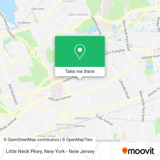 Little Neck Pkwy map