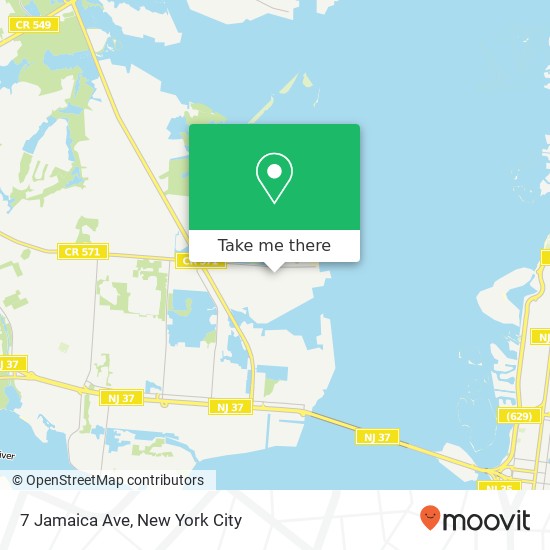 7 Jamaica Ave map