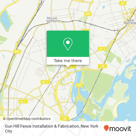 Gun Hill Fence Installation & Fabrication map