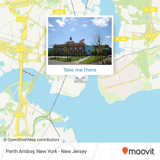 Perth Amboy map