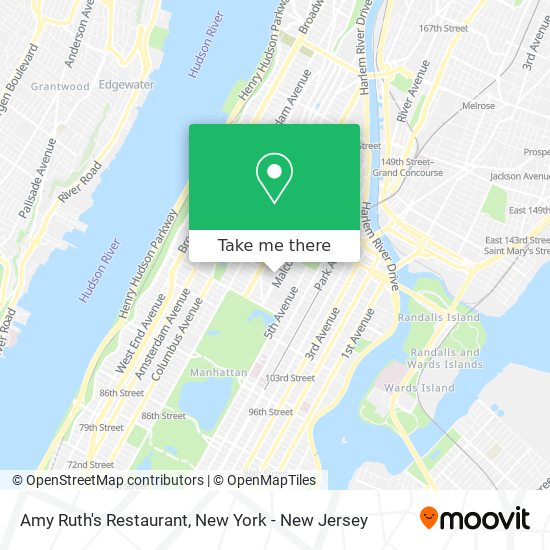 Amy Ruth's Restaurant map