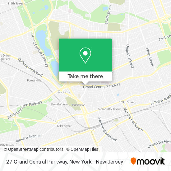 27 Grand Central Parkway map