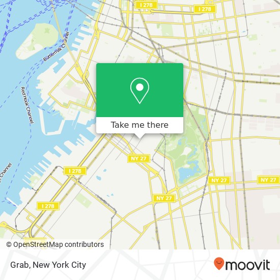 Mapa de Grab