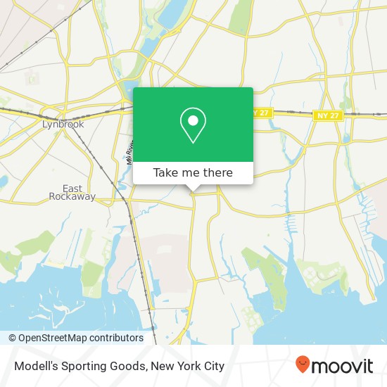 Modell's Sporting Goods map