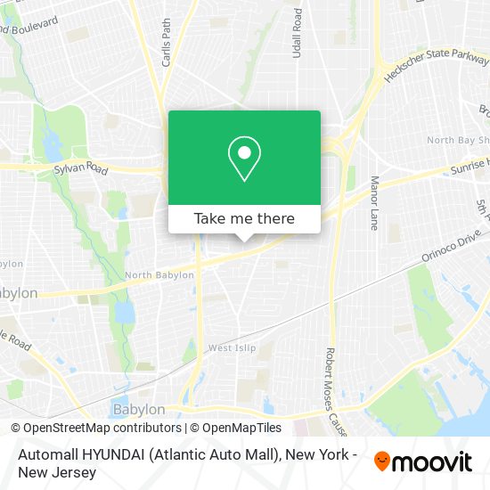 Mapa de Automall HYUNDAI (Atlantic Auto Mall)