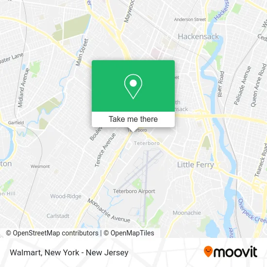 Walmart map
