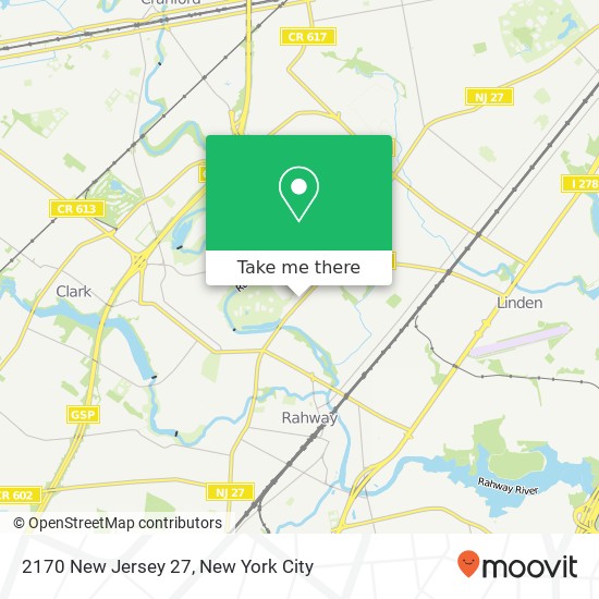 Mapa de 2170 New Jersey 27