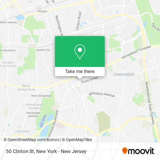 50 Clinton St map