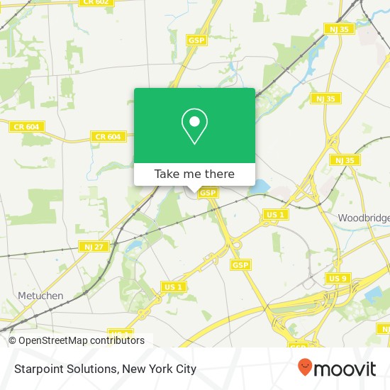 Mapa de Starpoint Solutions