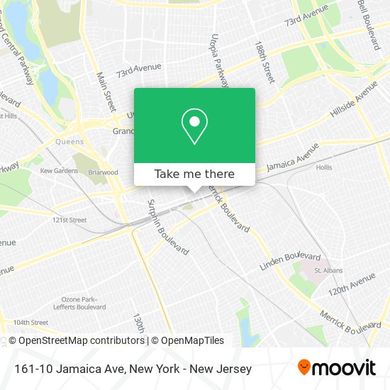 Mapa de 161-10 Jamaica Ave