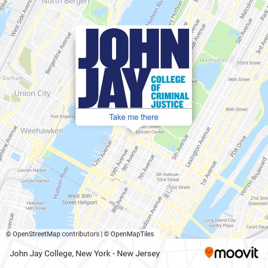 Mapa de John Jay College