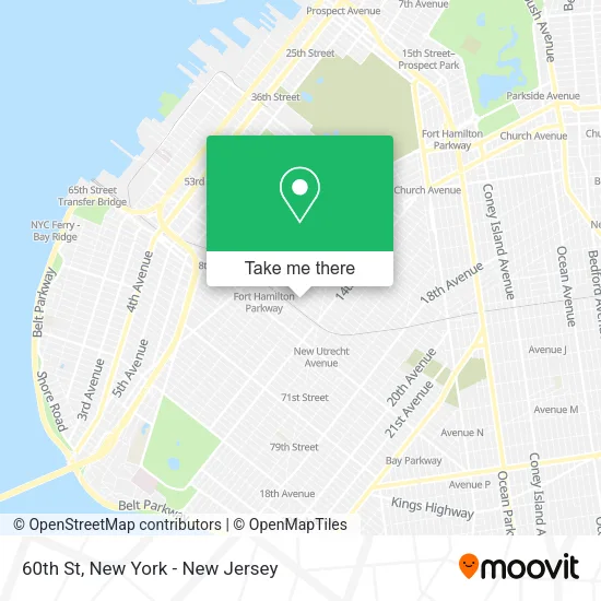 60th St map