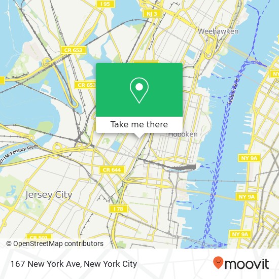 Mapa de 167 New York Ave