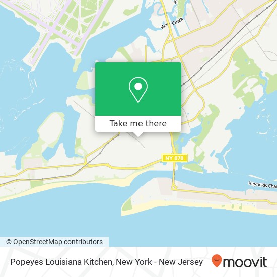 Mapa de Popeyes Louisiana Kitchen