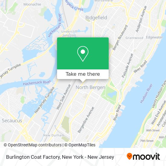 Burlington Coat Factory map