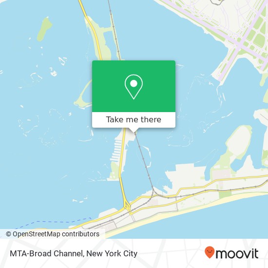 Mapa de MTA-Broad Channel