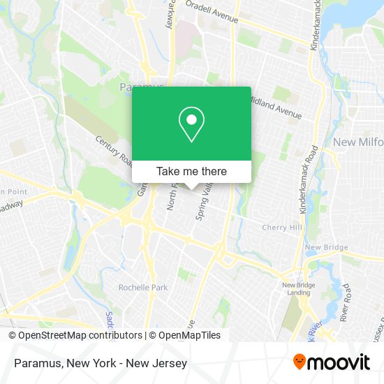 Paramus map