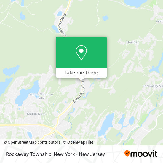 Mapa de Rockaway Township