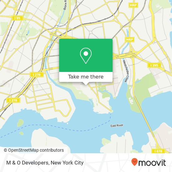 Mapa de M & O Developers