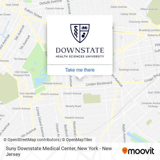 Suny Downstate Medical Center map