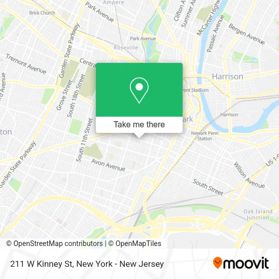 211 W Kinney St map
