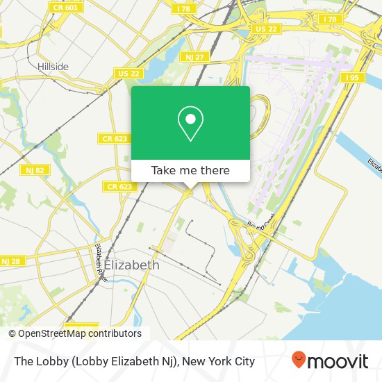 The Lobby (Lobby Elizabeth Nj) map