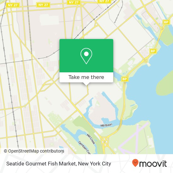 Seatide Gourmet Fish Market map