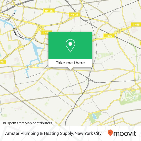Amster Plumbing & Heating Supply map