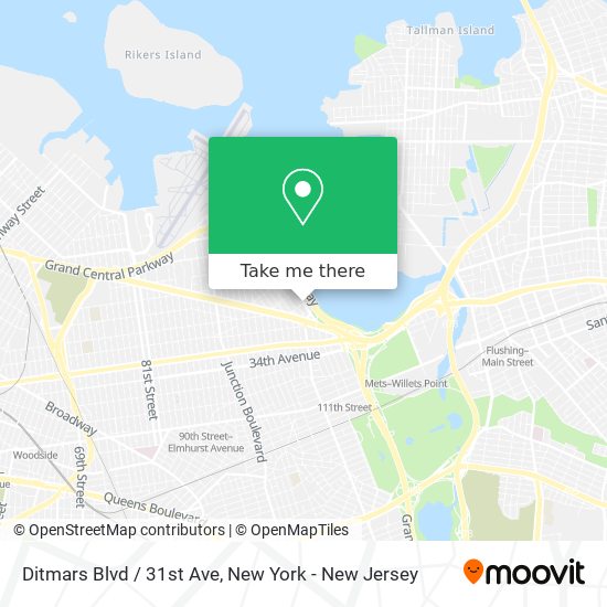 Ditmars Blvd / 31st Ave map