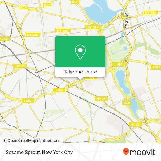 Sesame Sprout map