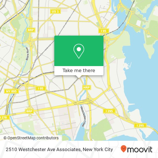 Mapa de 2510 Westchester Ave Associates