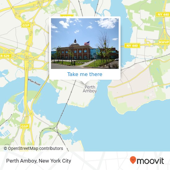 Perth Amboy map