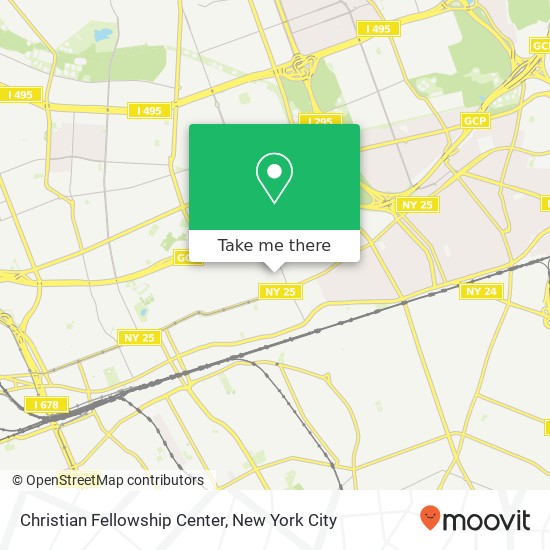 Mapa de Christian Fellowship Center