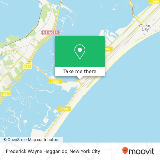 Frederick Wayne Heggan do map