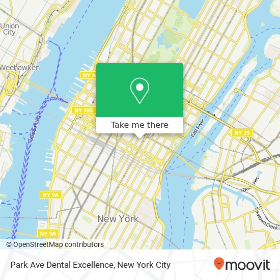 Park Ave Dental Excellence map