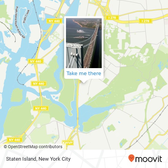 Staten Island map