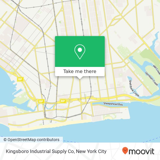 Mapa de Kingsboro Industrial Supply Co