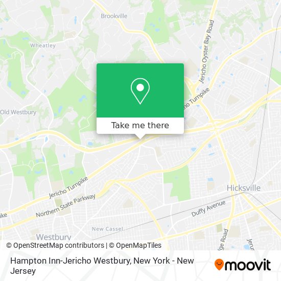 Mapa de Hampton Inn-Jericho Westbury