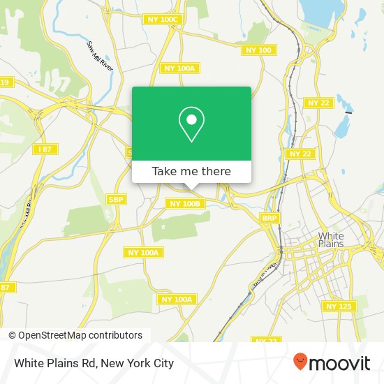 Mapa de White Plains Rd