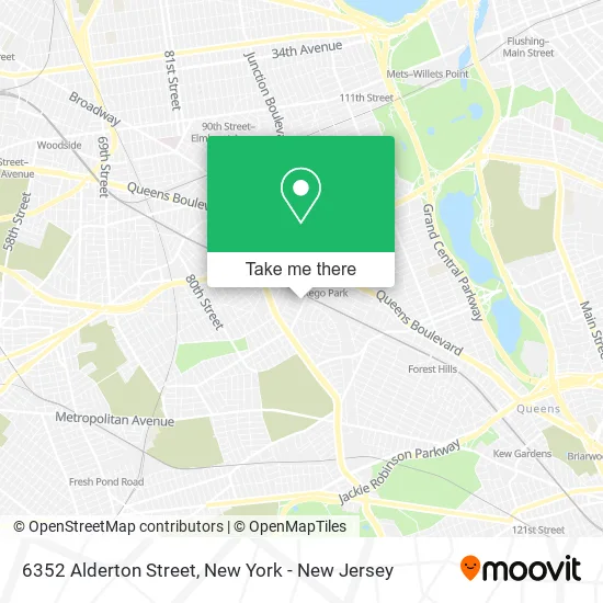 6352 Alderton Street map
