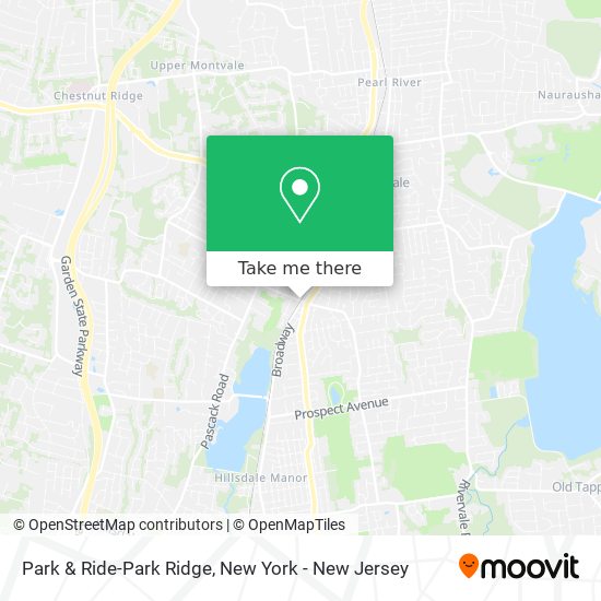 Park & Ride-Park Ridge map