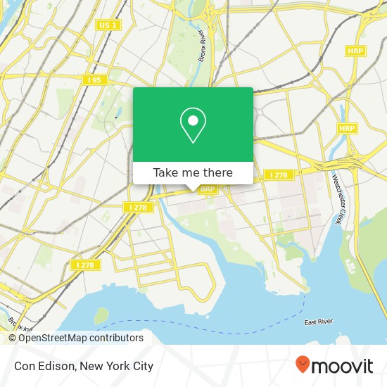 Con Edison map